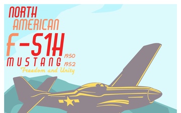 134th FS Celebrates 75th Anniversary with 1950s Artwork