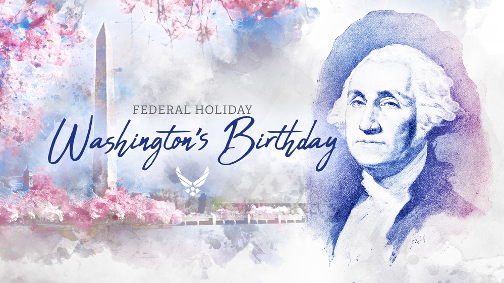 Washington’s Birthday - federal holiday graphic