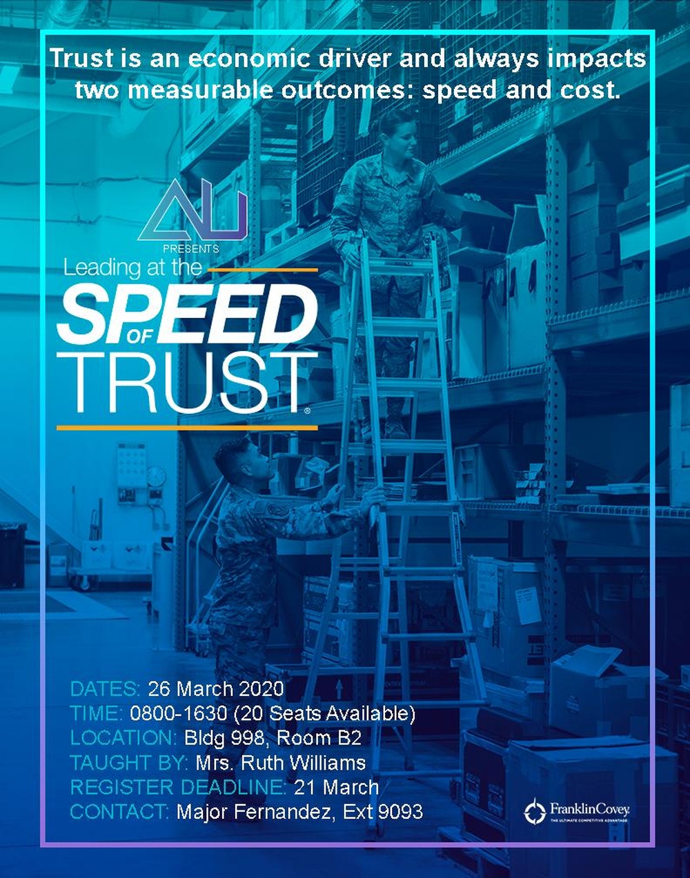 AFTAC U - Speed of Trust