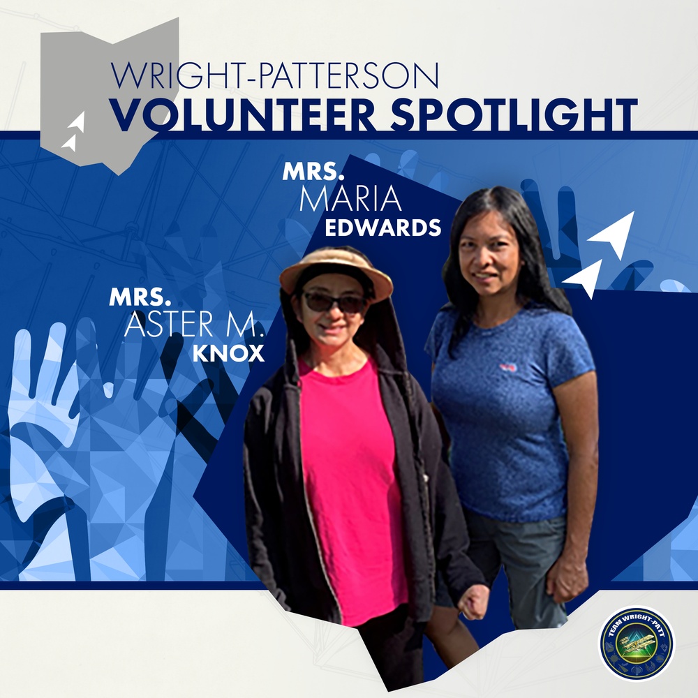 Wright-Patterson Spotlight - Ms. Aster Knox and Maria Edwards