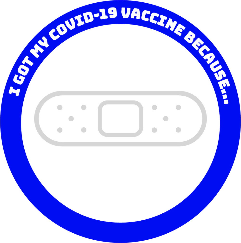 COVID-19 Vaccinated Sticker