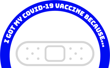 COVID-19 Vaccinated Sticker