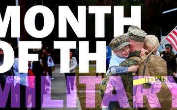 Month of the Military Child Poster