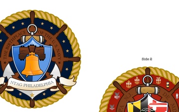 NTAG Philadelphia command coin design