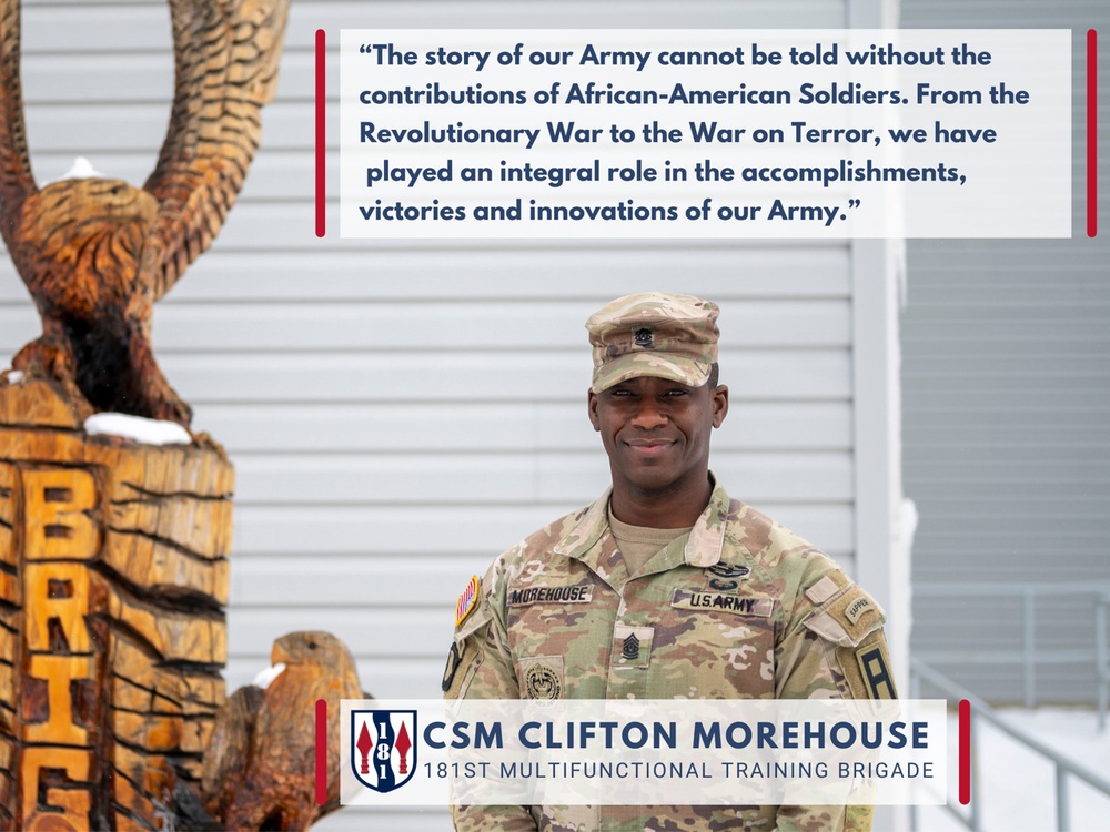 CSM Morehouse on African-American History Month