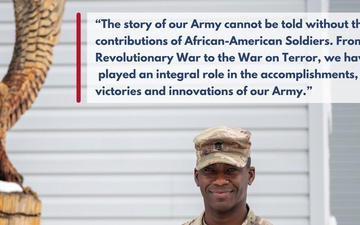 CSM Morehouse on African-American History Month