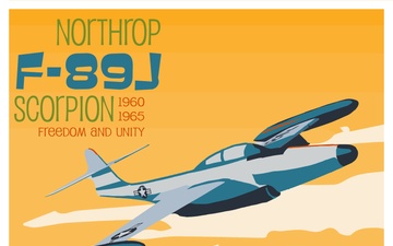 134th FS Celebrates 75th Anniversary with 1960s Artwork