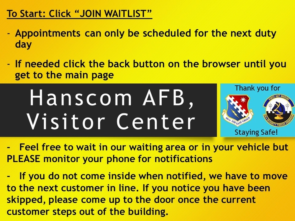 Hanscom Visitor Center