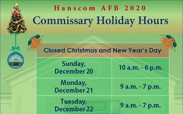 Hanscom AFB Commissary Hours