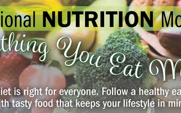 March is Nutrition Month