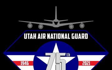 Utah Air National 75th Anniversary logo