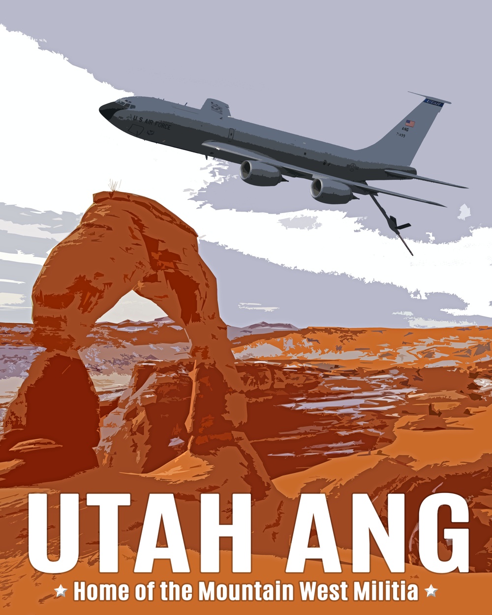 Utah Air National Guard Morale poster