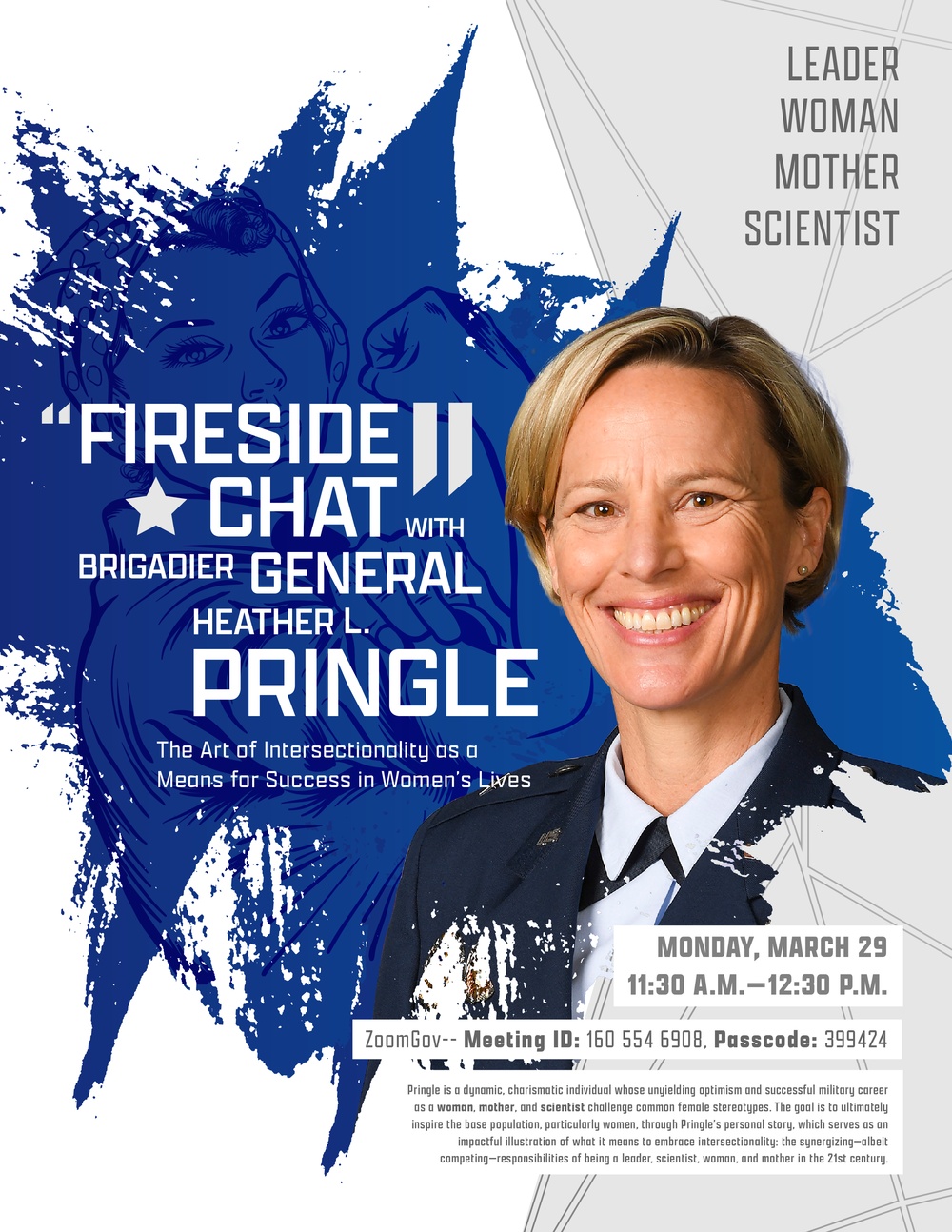 Fireside Chat with Brigadier General Heather L. Pringle