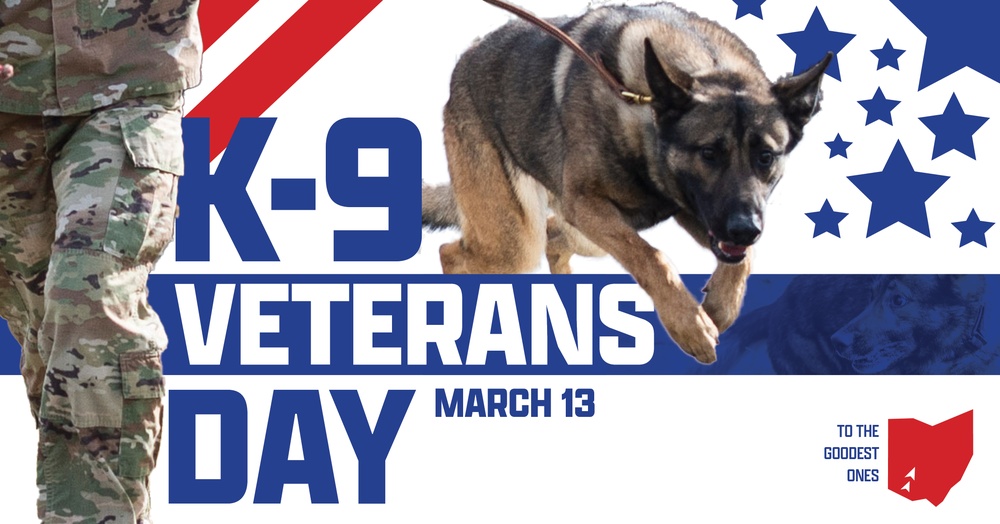 K-9 Veterans Day - March 13