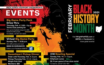 Skywrigher Calendar - February 2021 - Black History Month