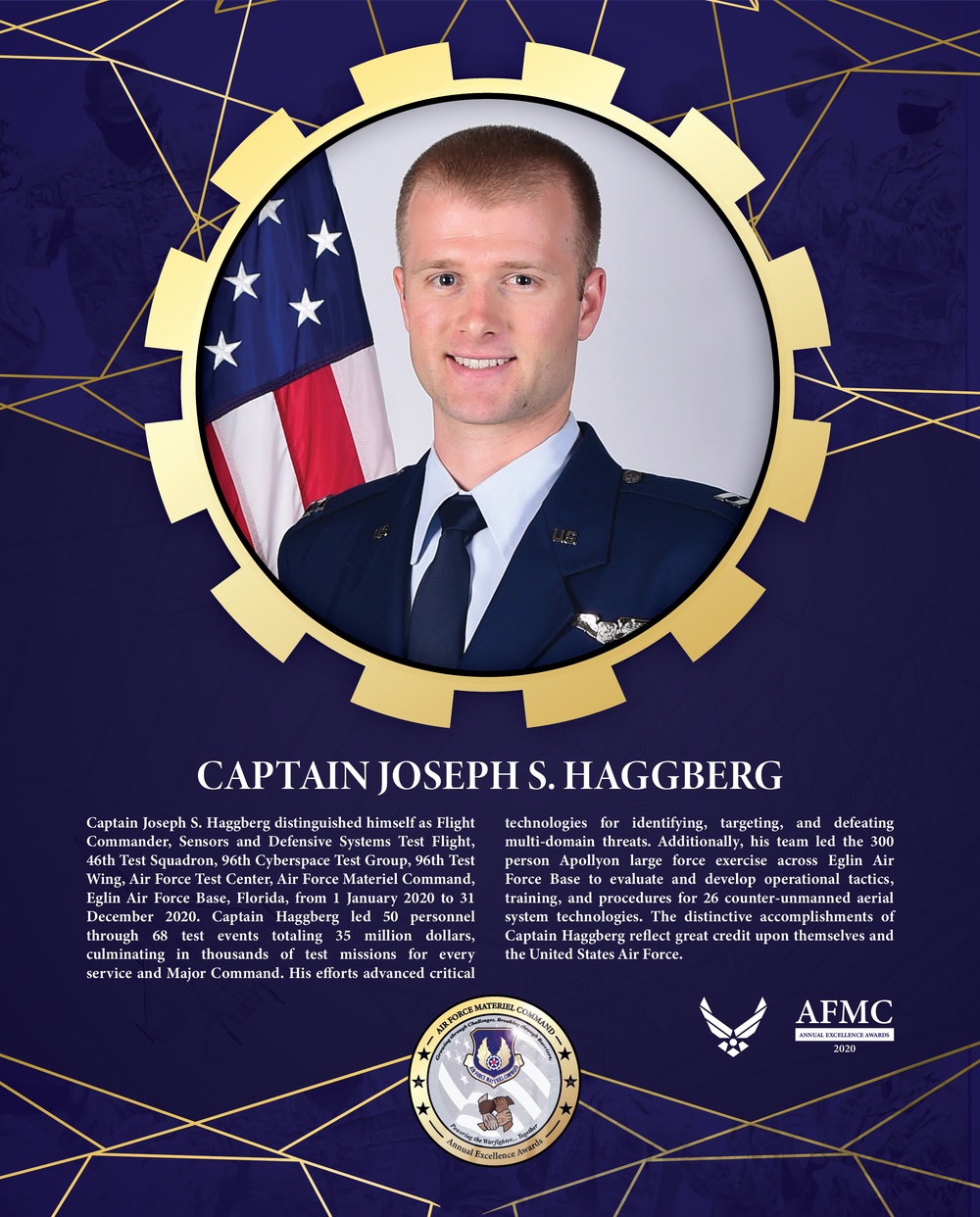 AFMC Award Nominees - Captain Joseph S. Haggberg