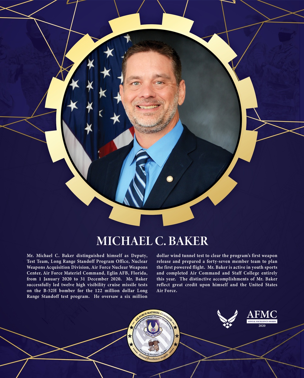 AFMC Award Nominees - Mr. Michael C. Baker