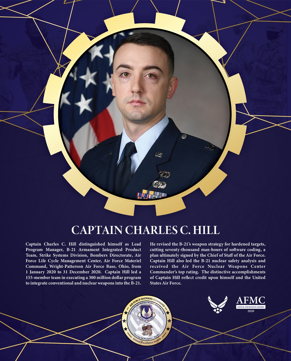 AFMC Award Nominees - Captain Charles C. Hill