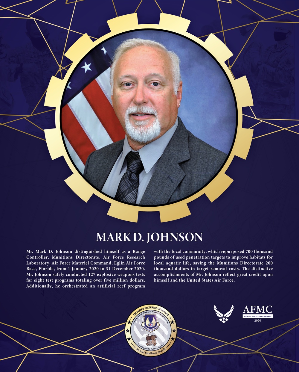 AFMC Award Nominees - Mr. Mark D. Johnson