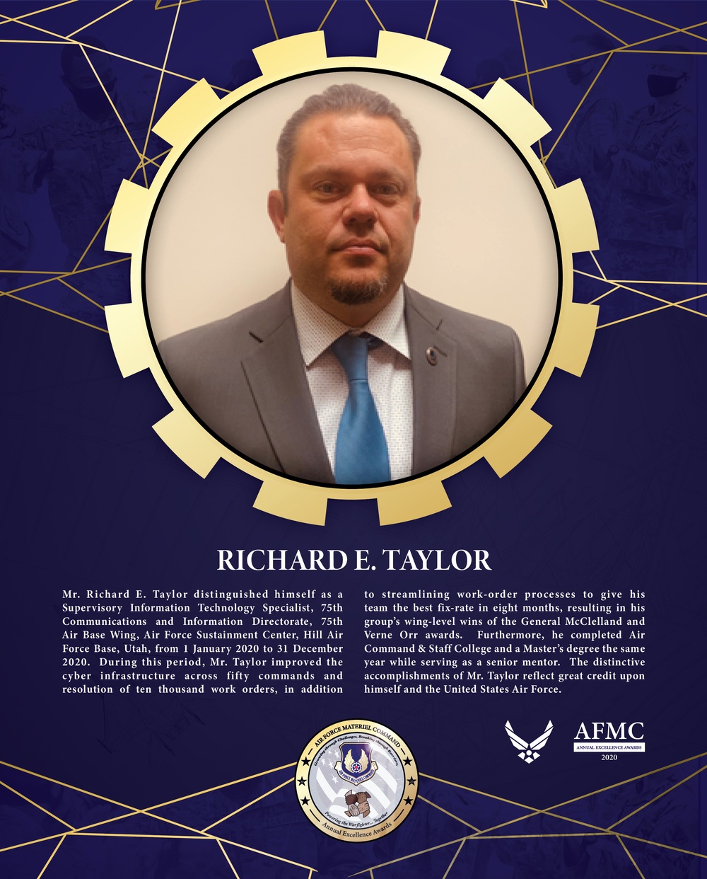 AFMC Award Nominees - Mr. Richard E. Taylor