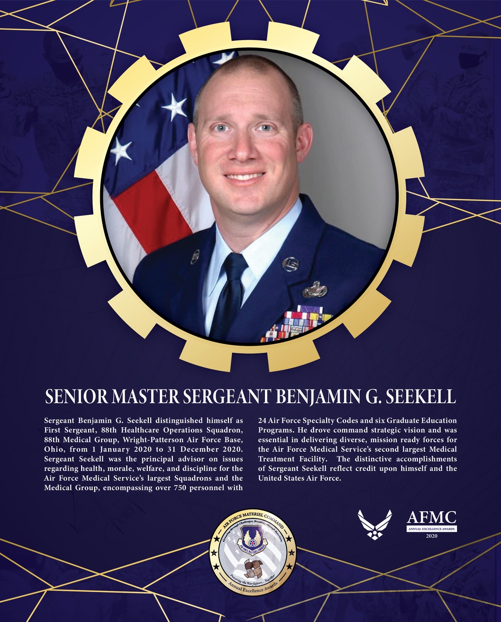 AFMC Award Nominees - Sergeant Benjamin G. Seekell