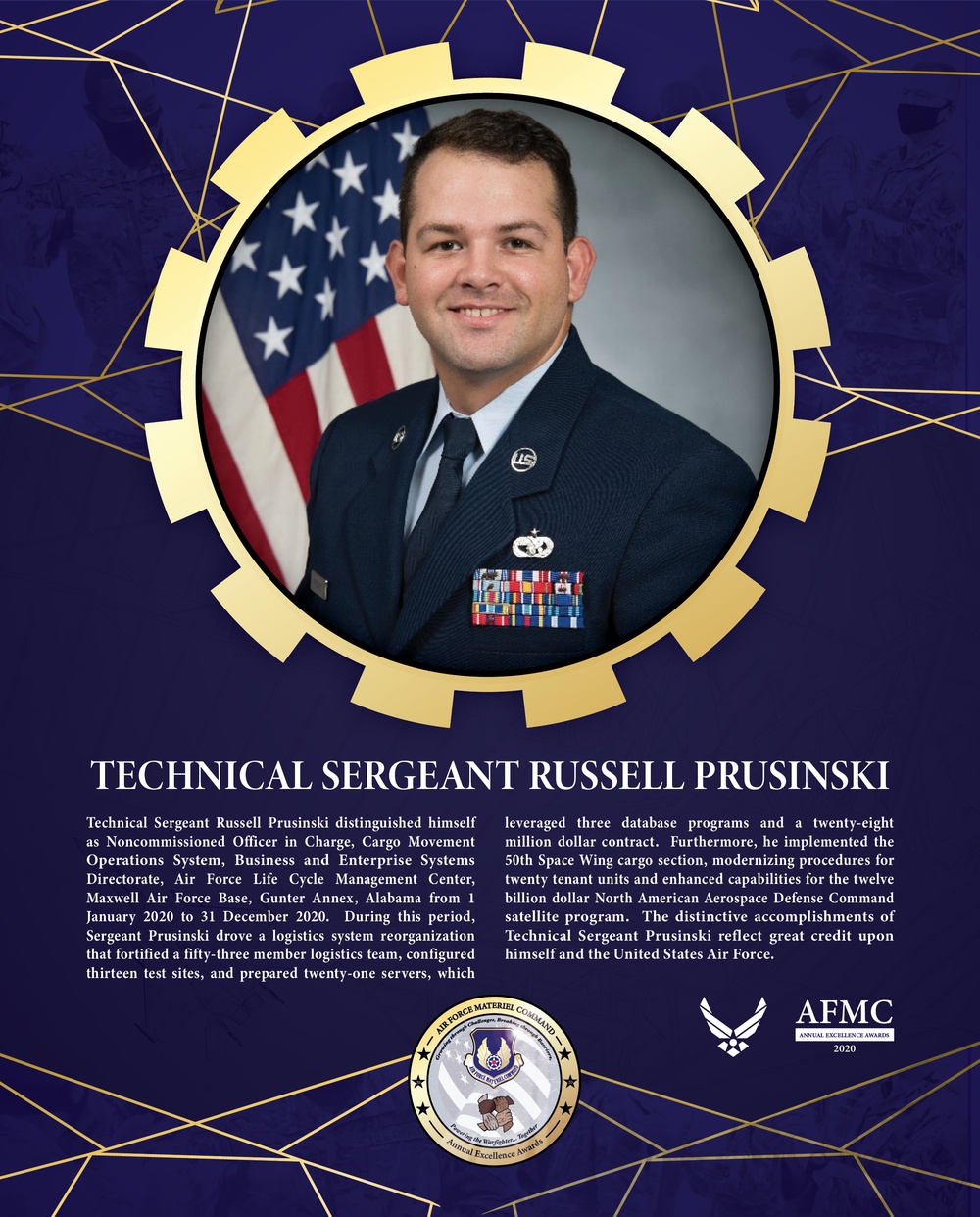 AFMC Award Nominees - Technical Sergeant Russell Prusinski