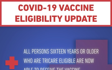 COVID-19 Vaccine Eligibility Update