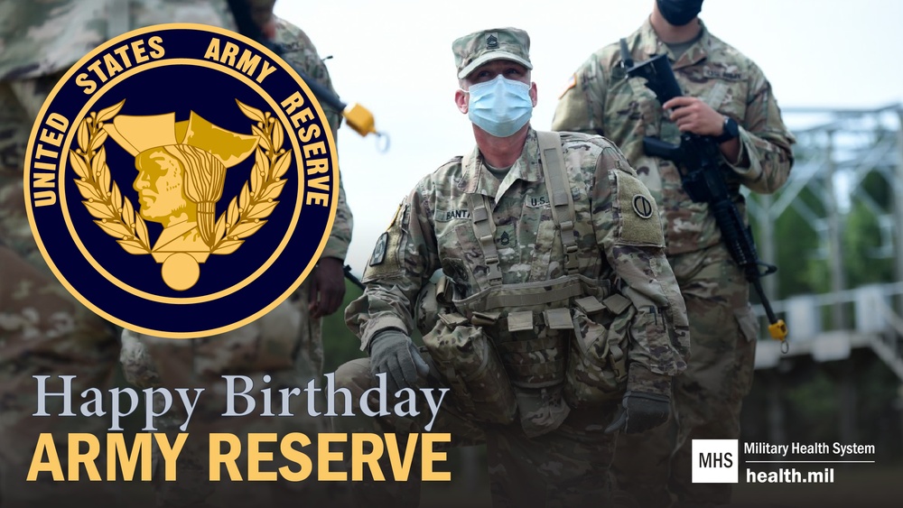 Happy Birthday Army Reserve - April 23