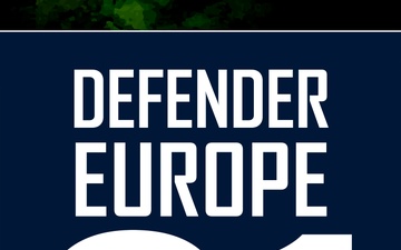 DEFENDER-Europe 21 life-size pop-up poster