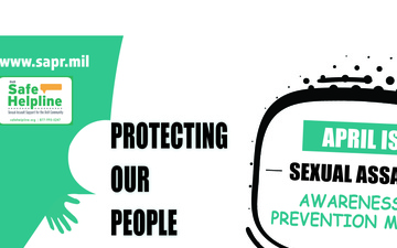 Sexual Assault Awareness and Prevention Month (SAAPM) Poster