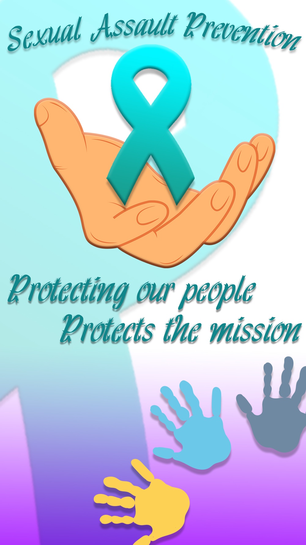 Sexual Assault Awareness and Prevention Month (SAAPM) Poster