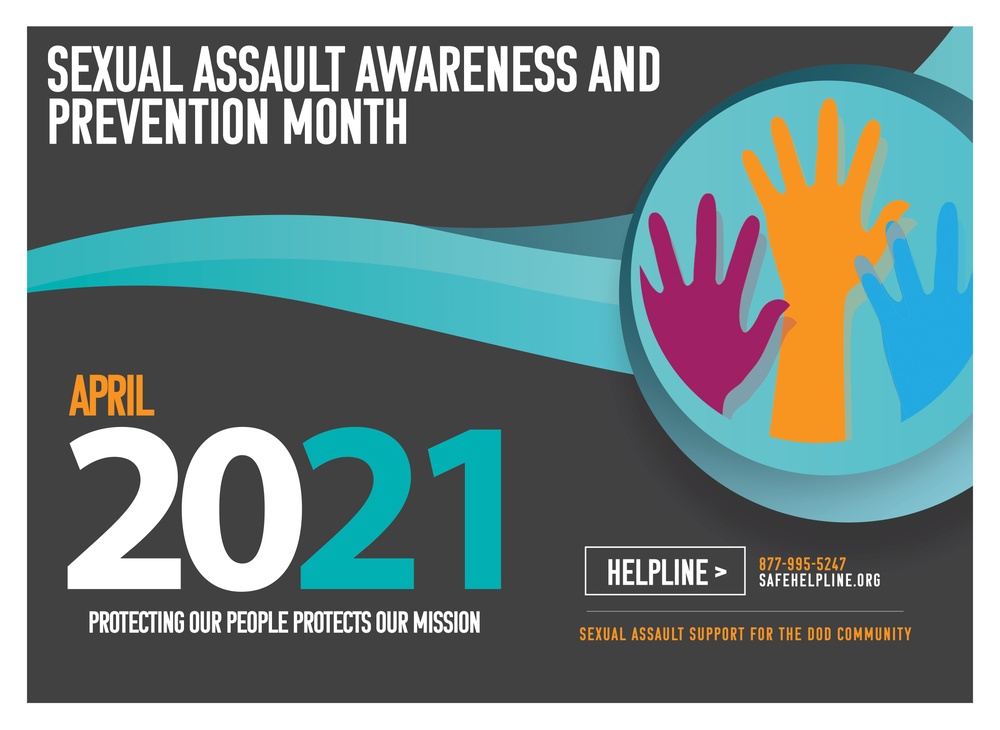 Sexual Assault Awareness and Prevention Month (SAAPM) Poster