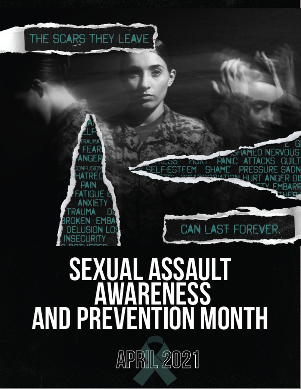 Sexual Assault Awareness and Prevention Month (SAAPM) Poster