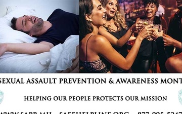 Sexual Assault Awareness and Prevention Month (SAAPM) Poster