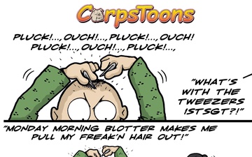 CorpsToons - First Sergeant Tweezers