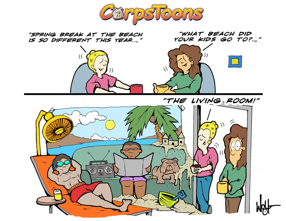 CorpsToons - Staycation