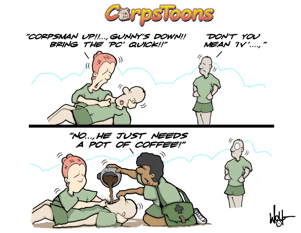 CorpsToons - Gunny&amp;#39;s Down