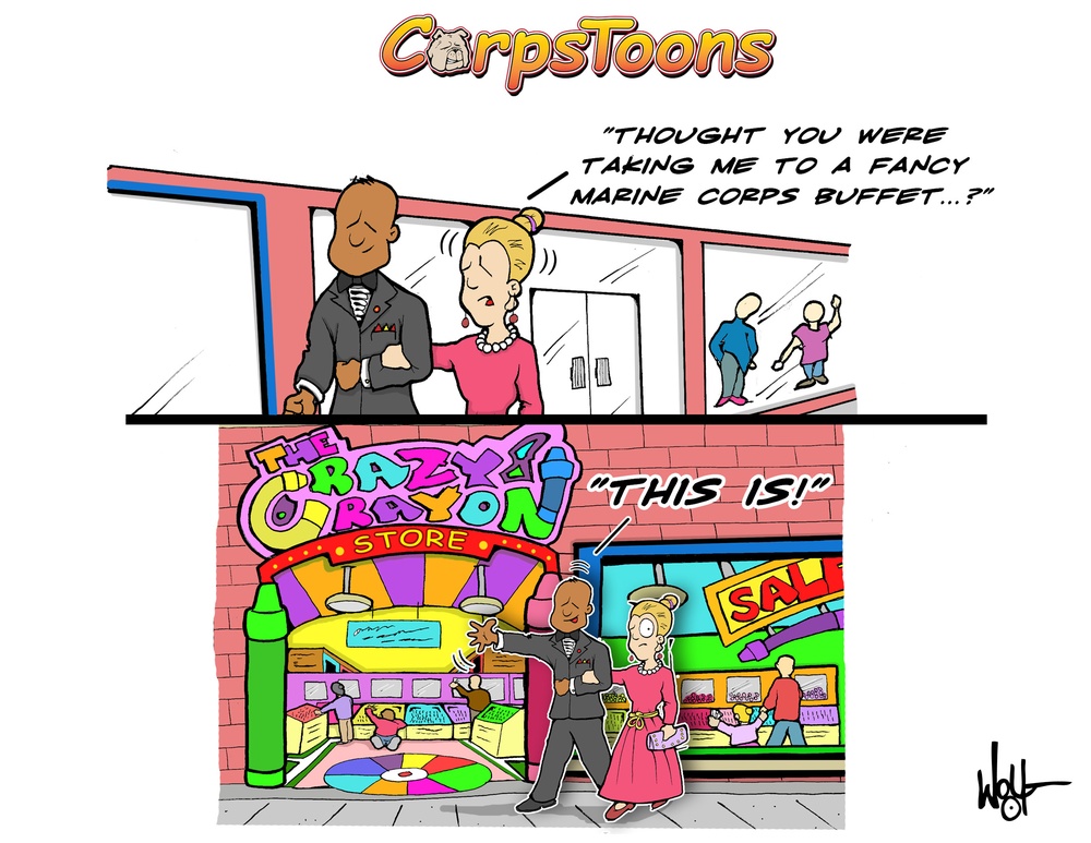 CorpsToons - Crayon Date Night