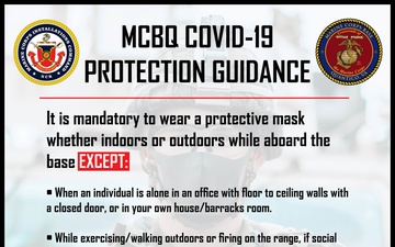 Marine Corps Base Quantico COVID-19 Guidance