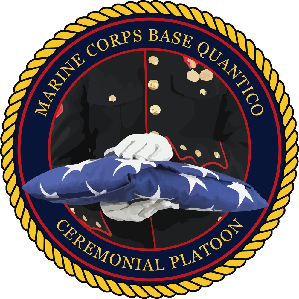 Marine Corps Base Quantico Ceremonial Platoon Logo