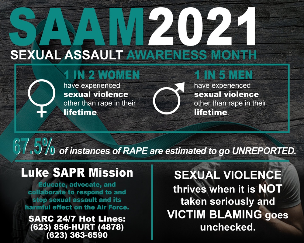 Sexual Assault Awareness Month Graphic