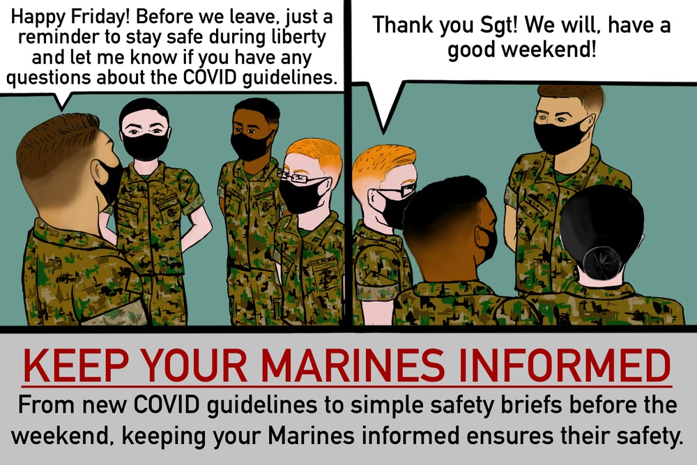 Leadership Principles - Keep your Marines informed