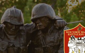 Wounded Warrior Battalion - East Hero Banner Statue