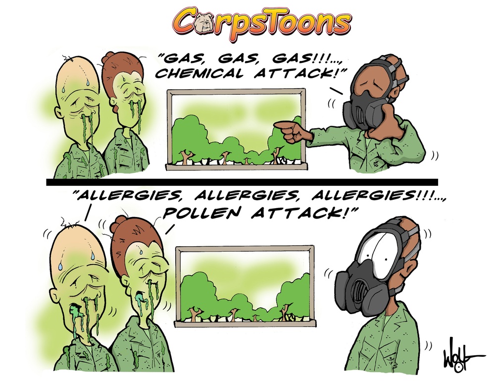 CorpsToons - Allergies