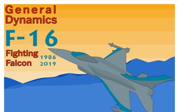 134th FS Celebrates 75th Anniversary with 1990s Artwork