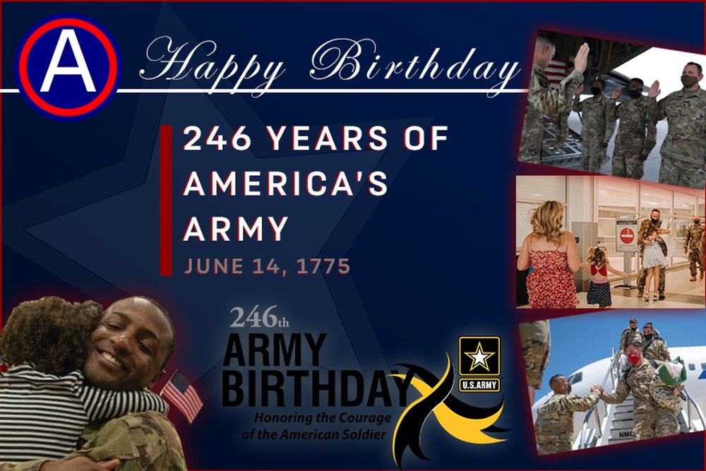 USARCENT Army Birthday Graphic