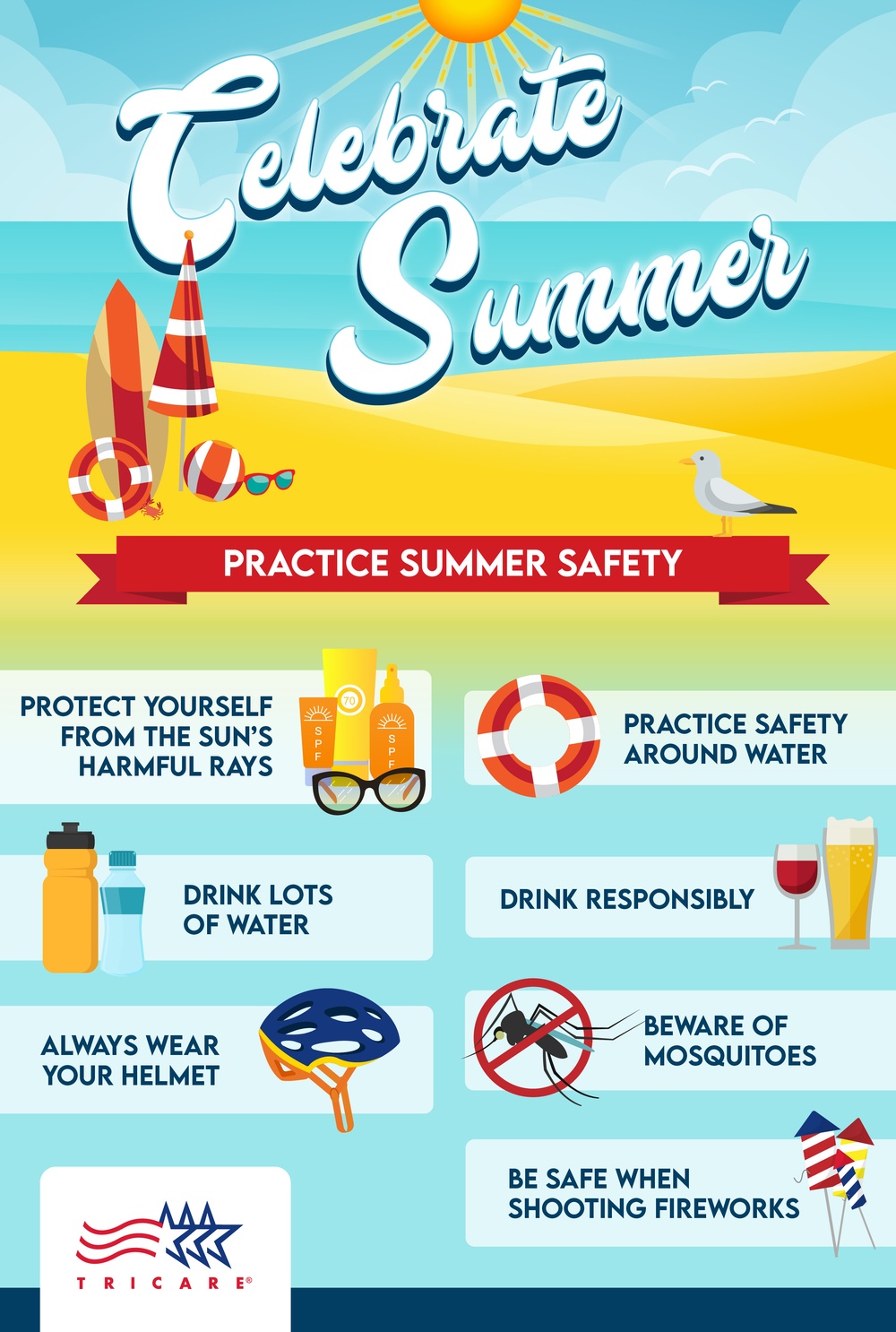 Celebrate Summer infographic