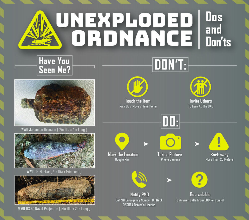 Unexploded Ordnance: Dos and Don&amp;#39;ts