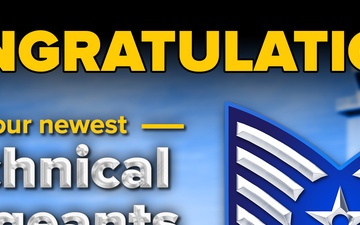 Promotion Graphic: Technical Sergeant