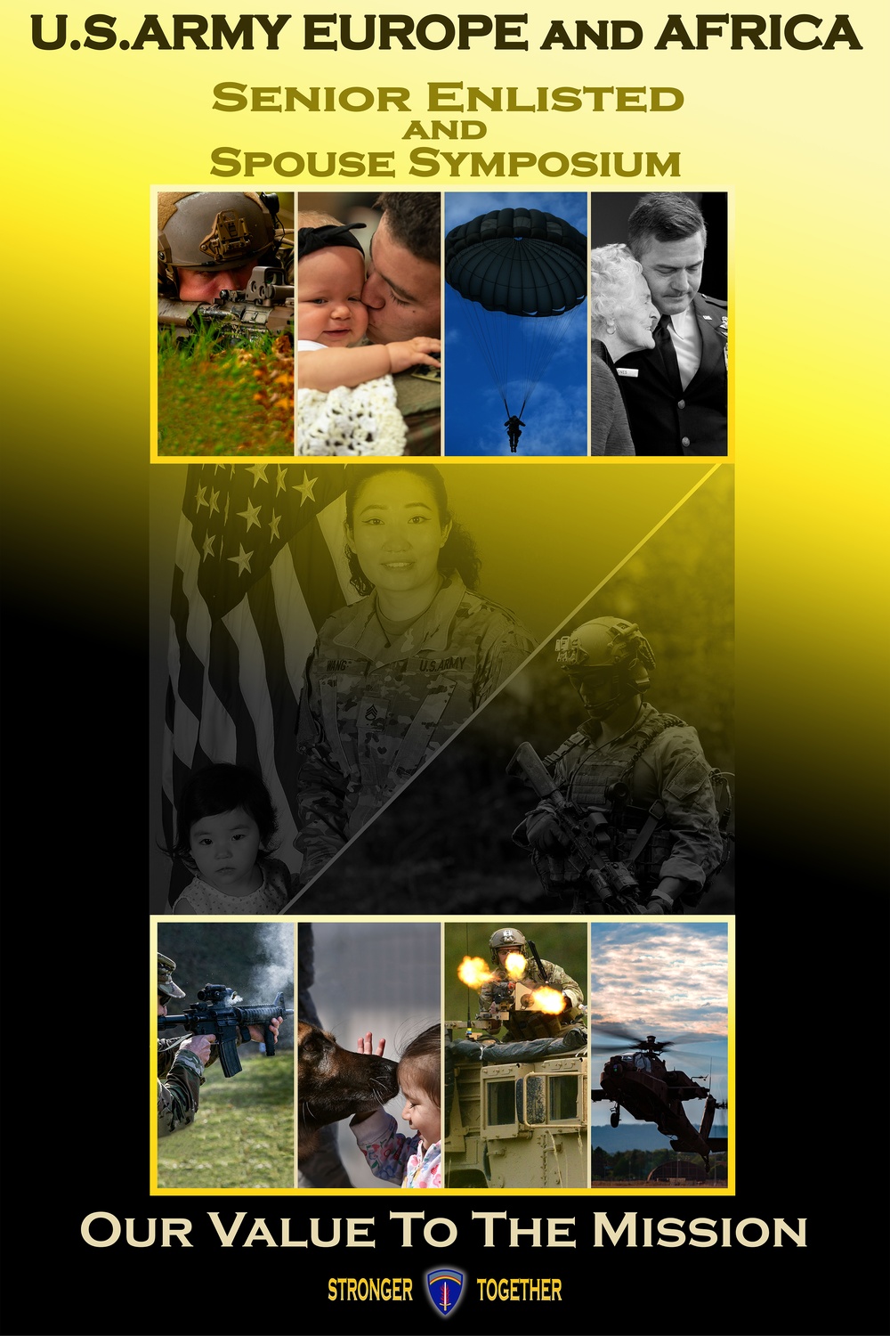 Senior Enlisted and Spouse Symposium 2021 Poster